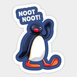 Pinguin Noot Noot Meme Sticker